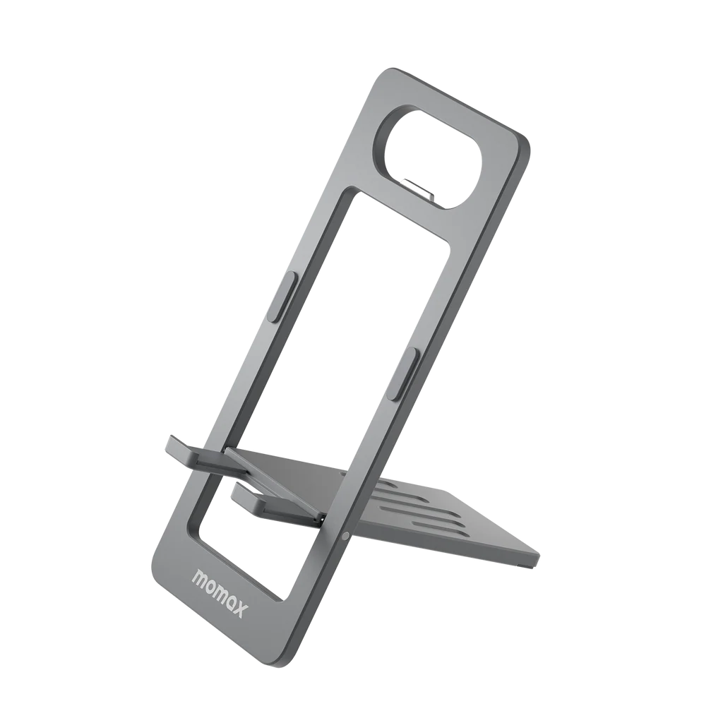 Momax Fold Stand Handy Phone Stand Grey