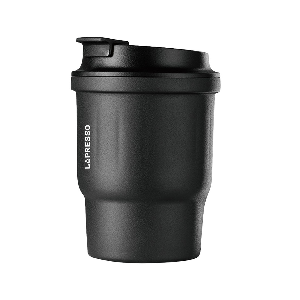 Lepresso Insulated Tumbler Hot & Cold Drinks - Black