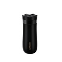 LePresso Insulated Mug with French Press - Black