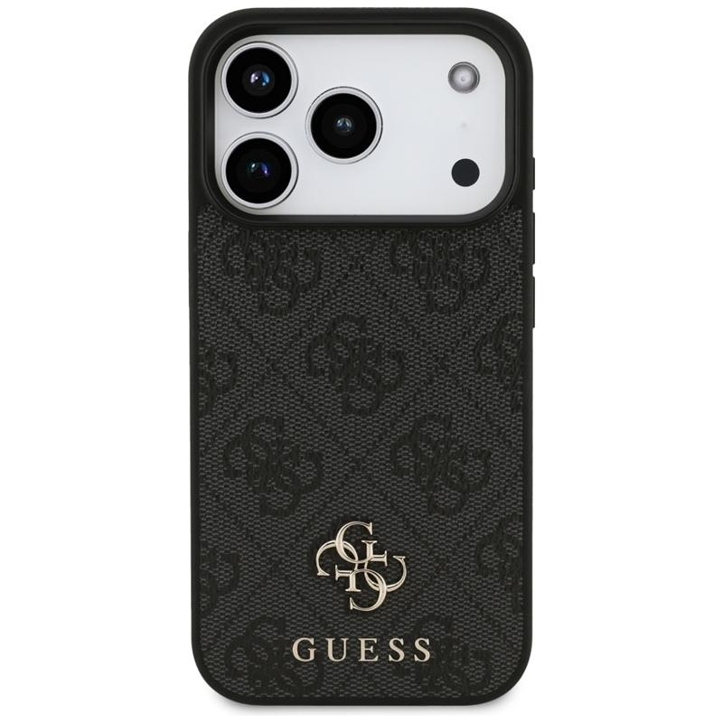 Guess Classic Logo MagSafe case for iPhone 17 Pro Max Black