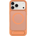 LEVELO MATTEO IPHONE 17 PRO MAX HYBRID KICKSTAND CASE ORANGE