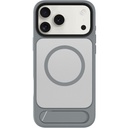 LEVELO MATTEO IPHONE 17 PRO HYBRID KICKSTAND CASE CLOUD GREY