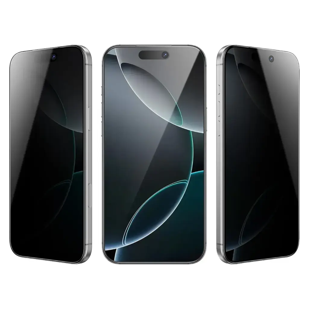 Green Lion 9H Steve Privacy Anti-Peeping Glass for iPhone 17 Pro – Black