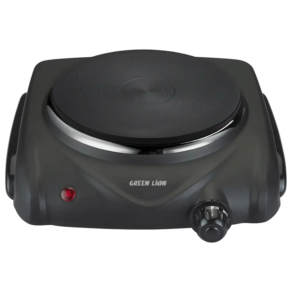 Green Lion Electric Stove Single Hot Plate - Black
