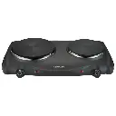 Green Lion Electric Stove Double Hot Plate - Black