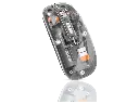 Green Lion Transparent Wireless Mouse 2 - Black