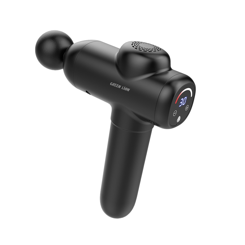 مسدس التدليك الموجي من جرين ليون - أسود