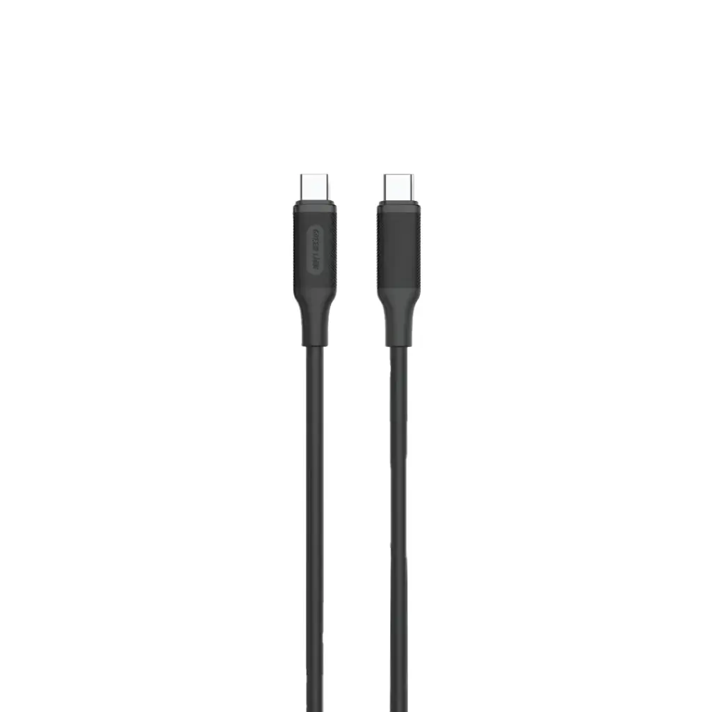 Green Lion USB-C to USB-C PVC Cable 3M - Black