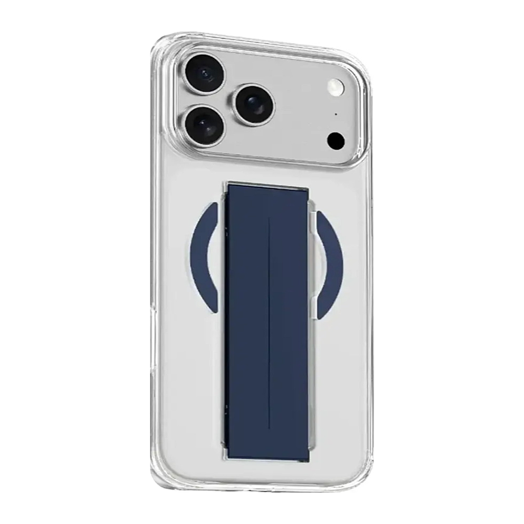 Green Lion MagSafe Grip Case for iPhone 17 Pro Max – Blue