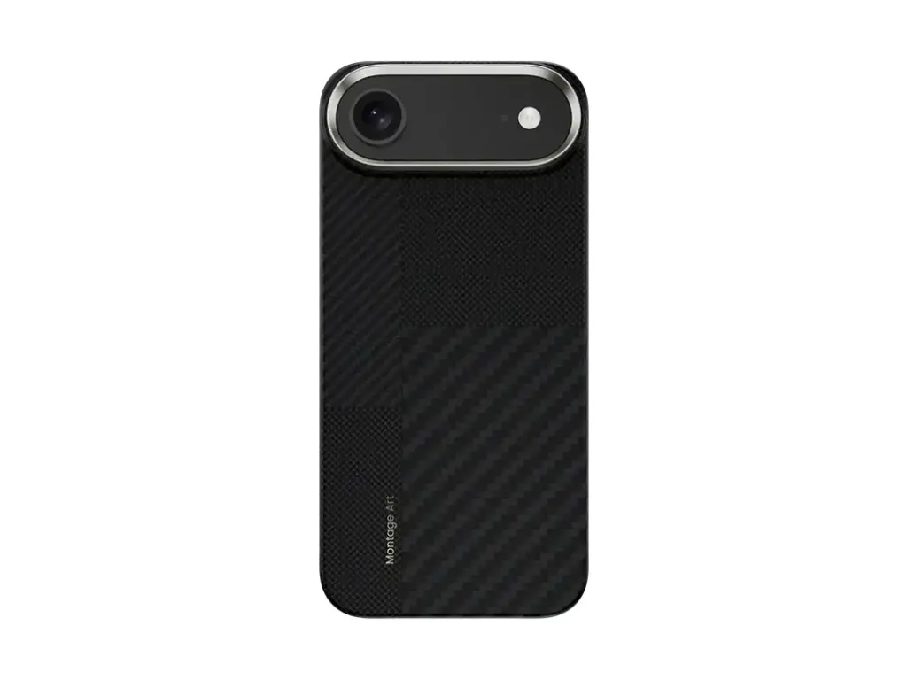 iPhone 17 Air ArmorAir Montage Phone Case Built with Kevlar- Black