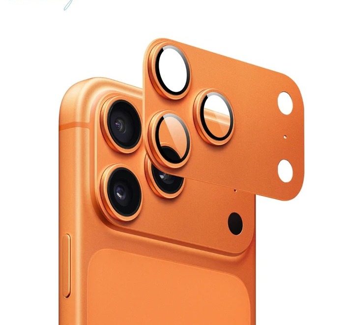 Green Lion Camera Lens Pro for iPhone 17 Pro Max - Orange