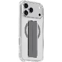 جراب Green Lion MagSafe Grip لهاتف iPhone 17 Pro Max - فضي