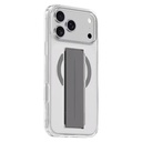 Green Lion MagSafe Grip Case لـ iPhone 17 Pro Max – فضي