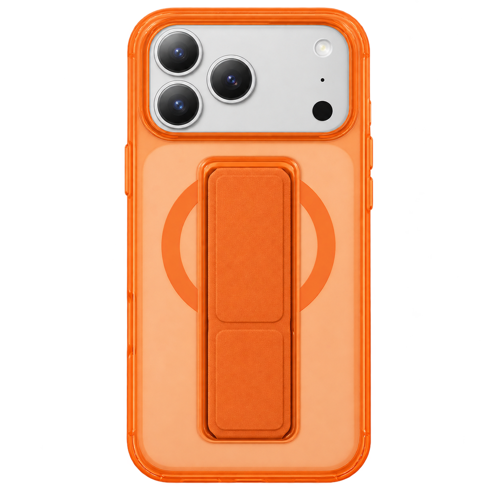 Green Lion GRIP 360 MagSafe Case for iPhone 17 Pro Max – Orange