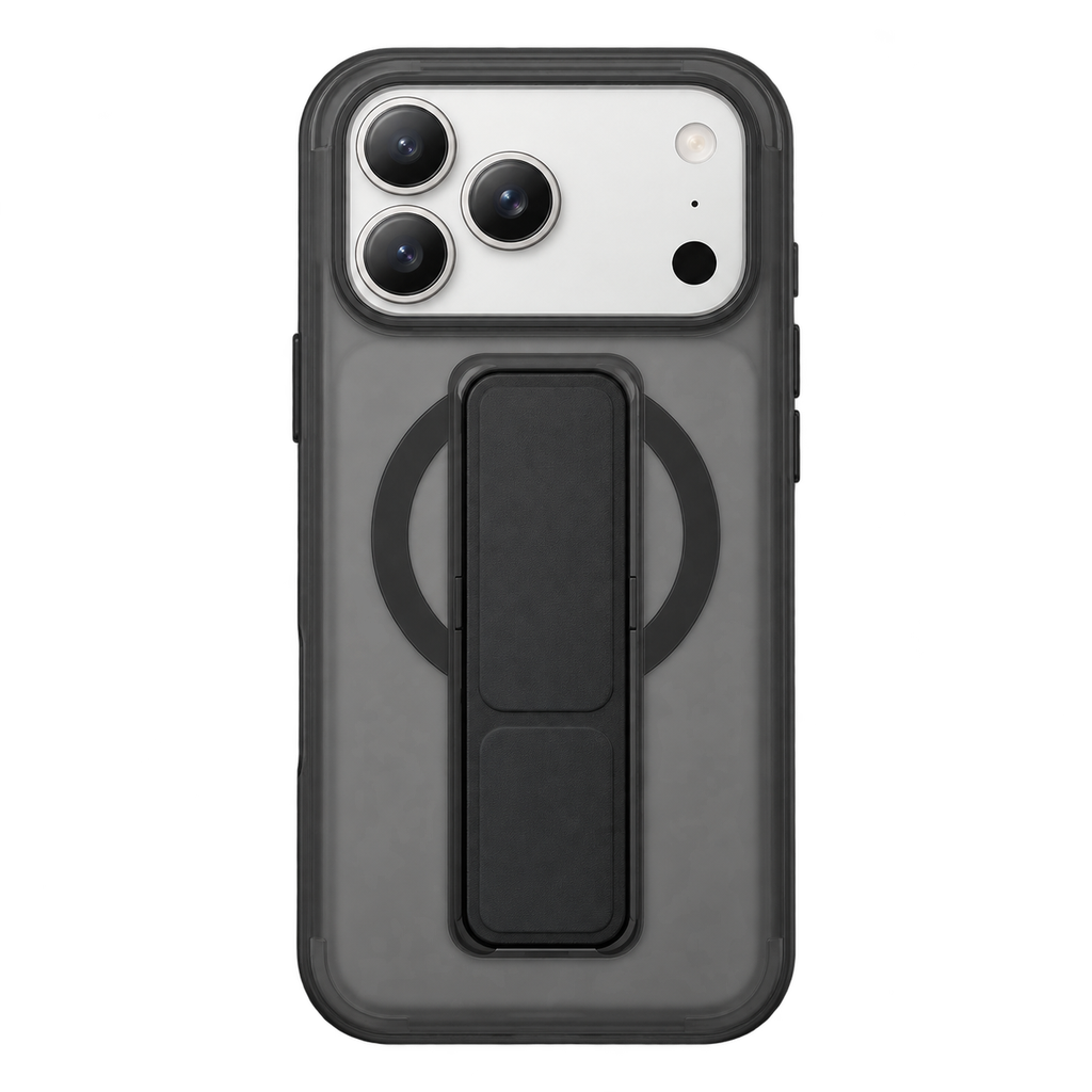 Green Lion GRIP 360 MagSafe Case for iPhone 17 Pro – Black