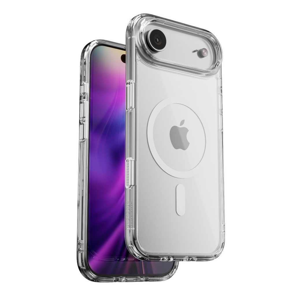 Blupebble Hybrid Mag Case with MagSafe for iPhone 17 Air – Clear