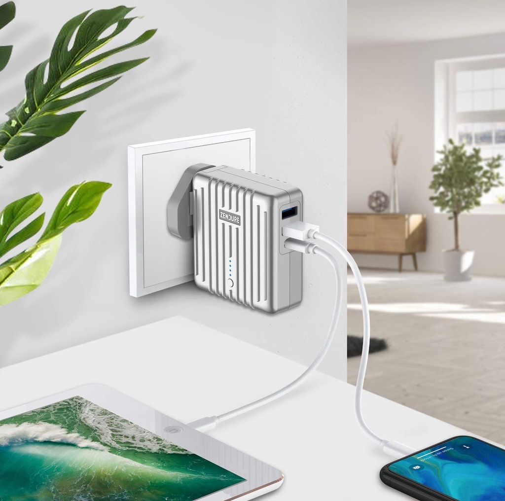 Zendrue MIX 2 In1 Zendure Power Bank &Charger 18W PD(5200mAh)