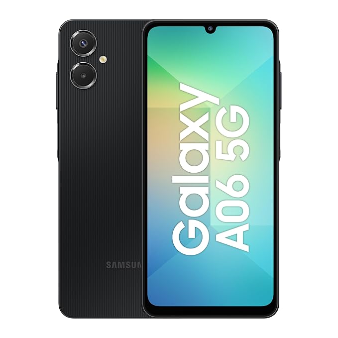سامسونج جالاكسي A06 5G 4/64 جيجابايت أسود