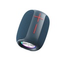 Powerology Ghost Speaker, Bluetooth 5.0, Water-Resistant, 1500mAh Battery Capacity Blue
