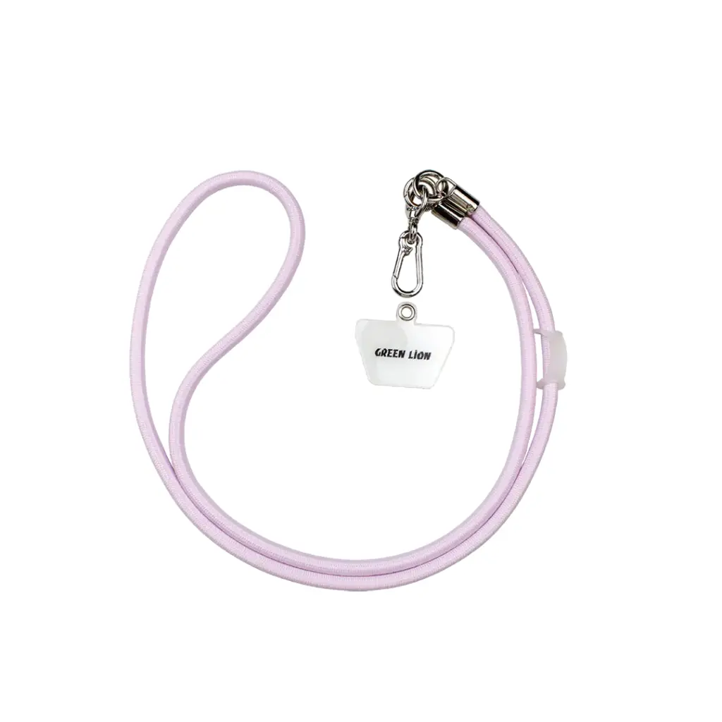 Green Lion Neck Strap Lanyard, Compatible with Mobile Phones - Pink