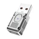 محول OTG من جرين ليون USB-A إلى USB-C بقوة 120 واط - فضي
