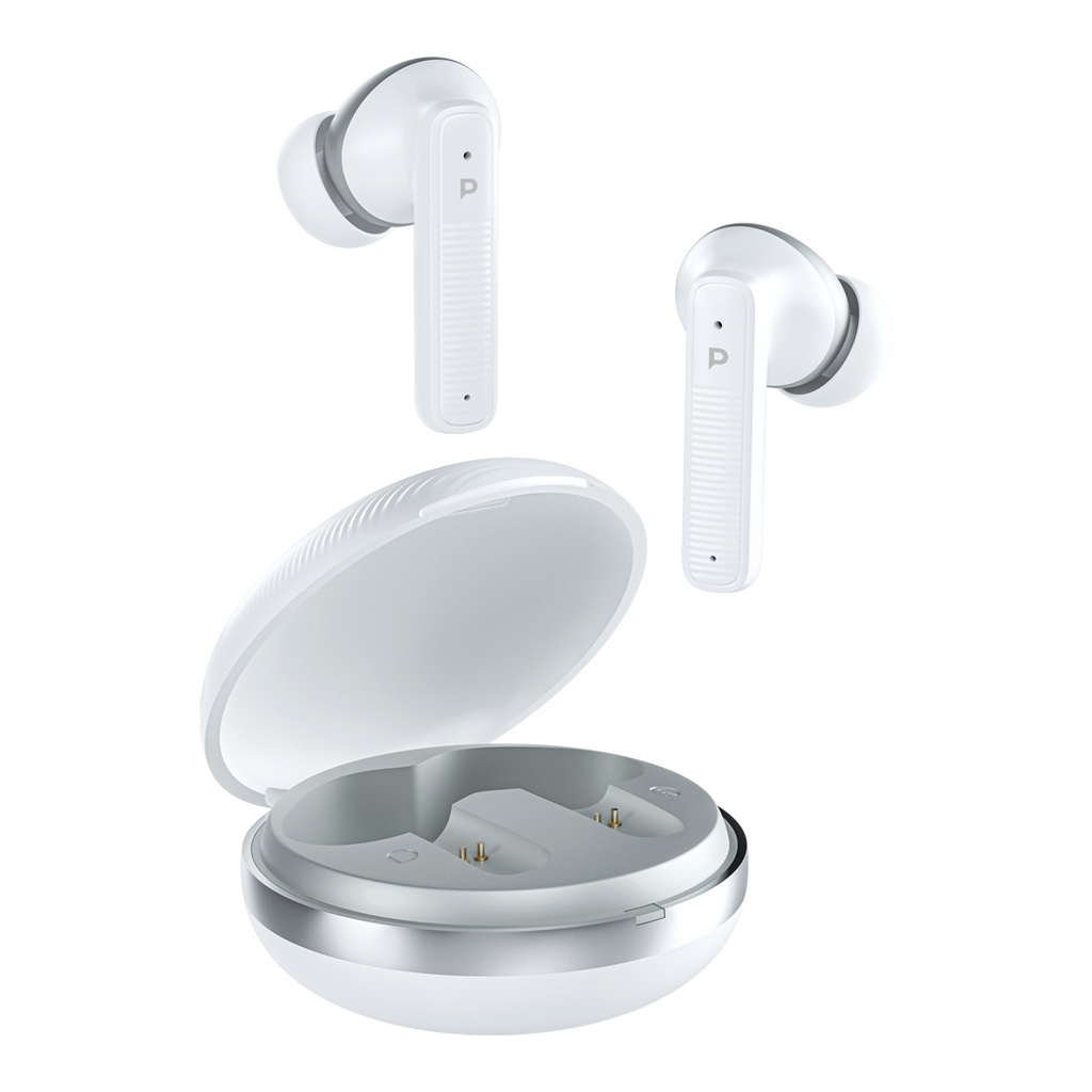 Powerology TWS Earphone with Quard Mic ENC White