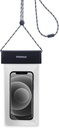 Momax - Waterproof Pouch Universal With Neck Strap Gray