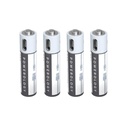 Powerology USB Rechargeable Battery (4pc pack)
