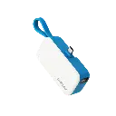 Momax 1-Power Mini 5000mAh 3in1 Power Bank With USB-C Plug Blue