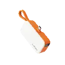 Momax 1-Power Mini 5000mAh 3in1 Power Bank With USB-C Plug Orange