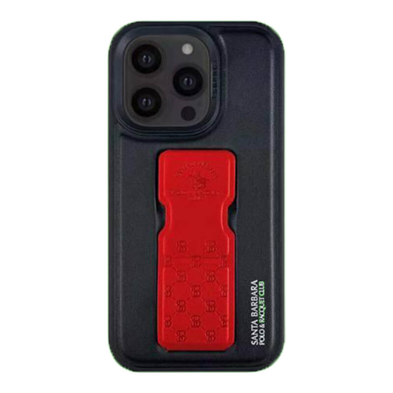 Polo Parker Magnetic Bracket Santa Barbara Leather Case For IPHONE 14 SERIES