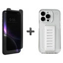 Grip2U Slim Case & Privacy Screen Protector for iPhone 12 / 12 Pro