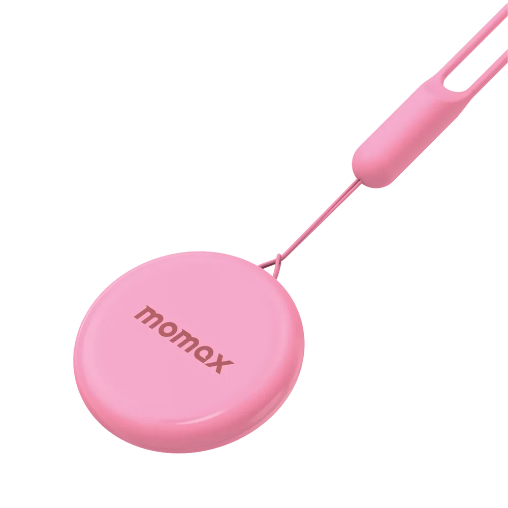 Momax Pinpop Find My Tracker Pink