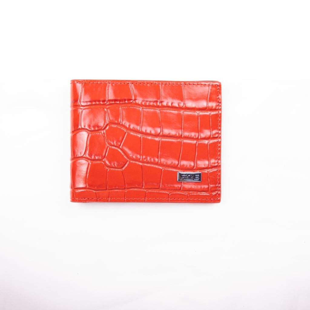 FZONE Leather Expert Bi-Fold Wallet – Red