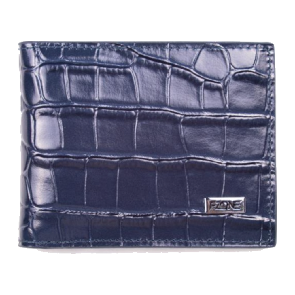 FZONE Leather Expert Bi-Fold Wallet – كحلي