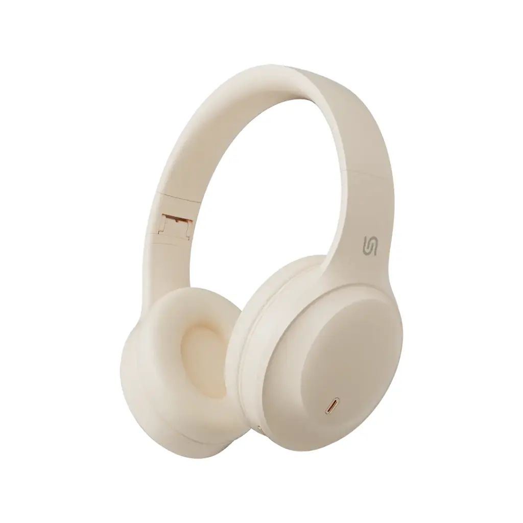 سماعة رأس لاسلكية Porodo Soundtec PRIMO - بيج