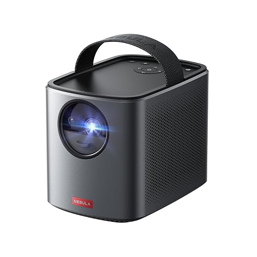  Anker Nebula Mars II Pro 500 ANSI Lumen Portable Projector, Black