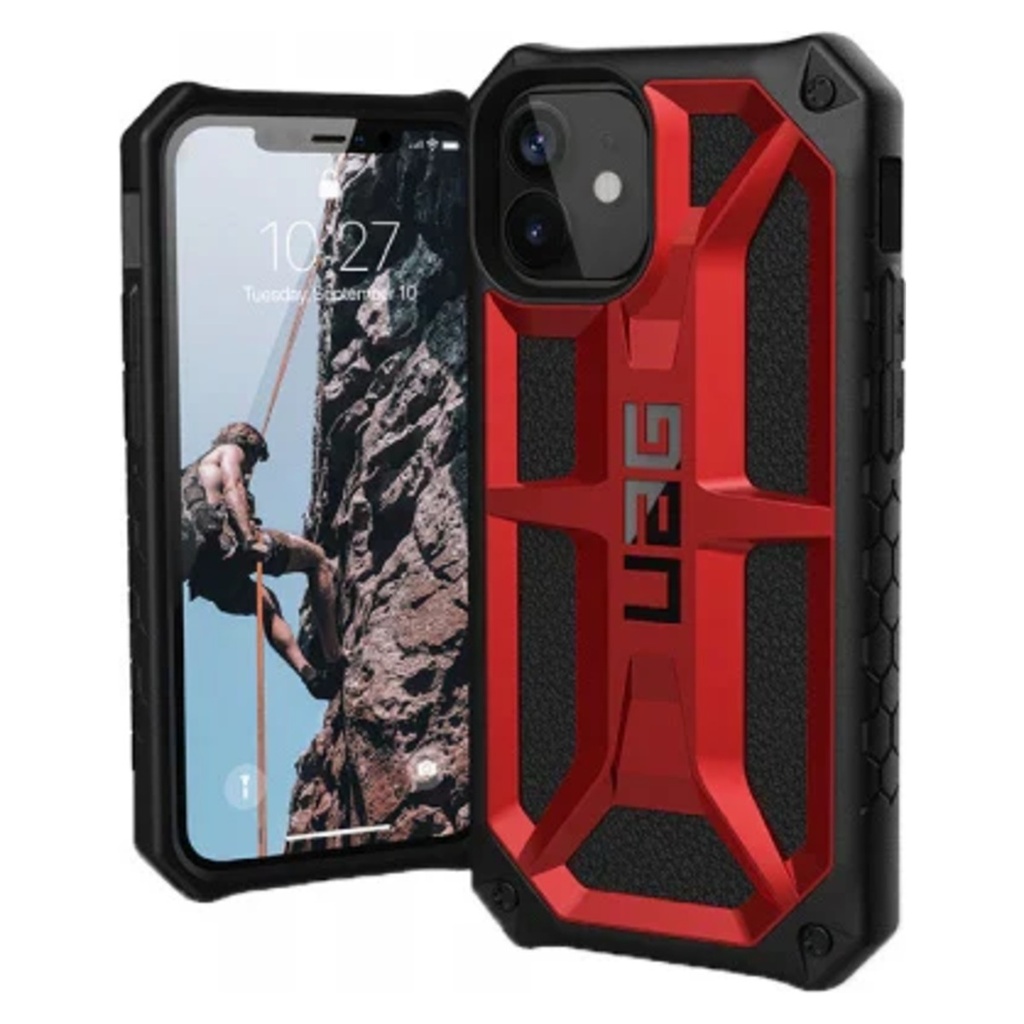 UAG Monarch Case for iPhone 12 Pro – Crimson