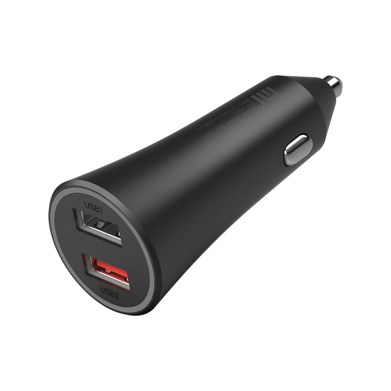 Xiaomi Mi Dual-Port Car Charger 37W Black