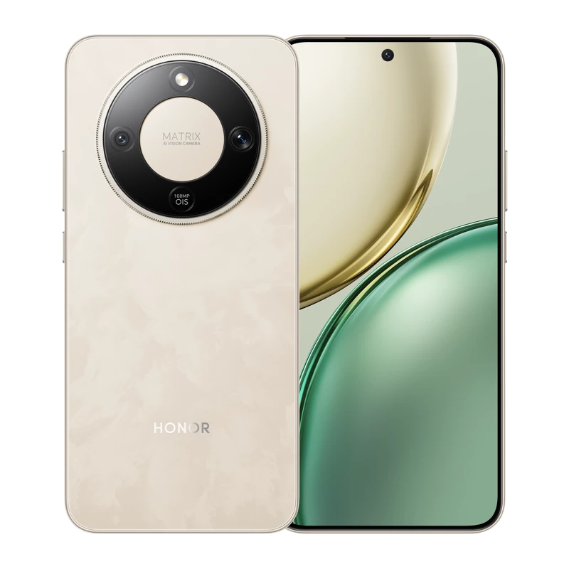 هونر X9d ‏5G، ذاكرة 12 جيجابايت وسعة 256 جيجابايت – ذهبي Sunrise Gold