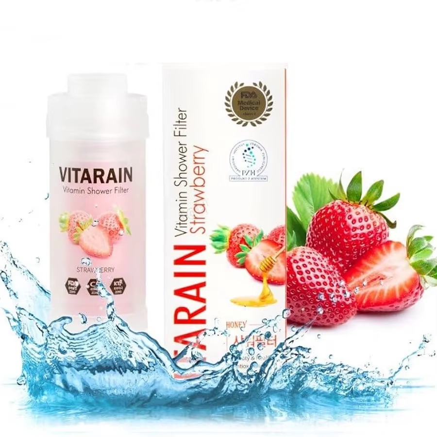 Vitarain Vitamin Shower Filter - Strawberry