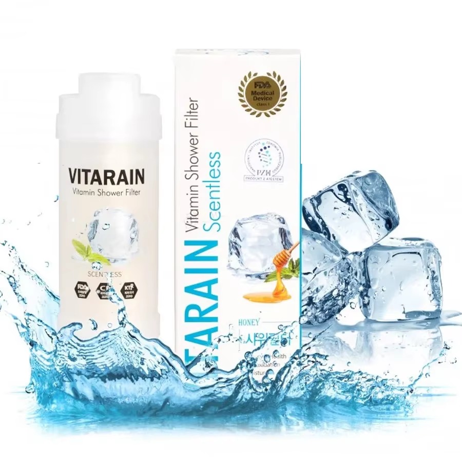 فلتر استحمام فيتارين فيتامين - بدون رائحة