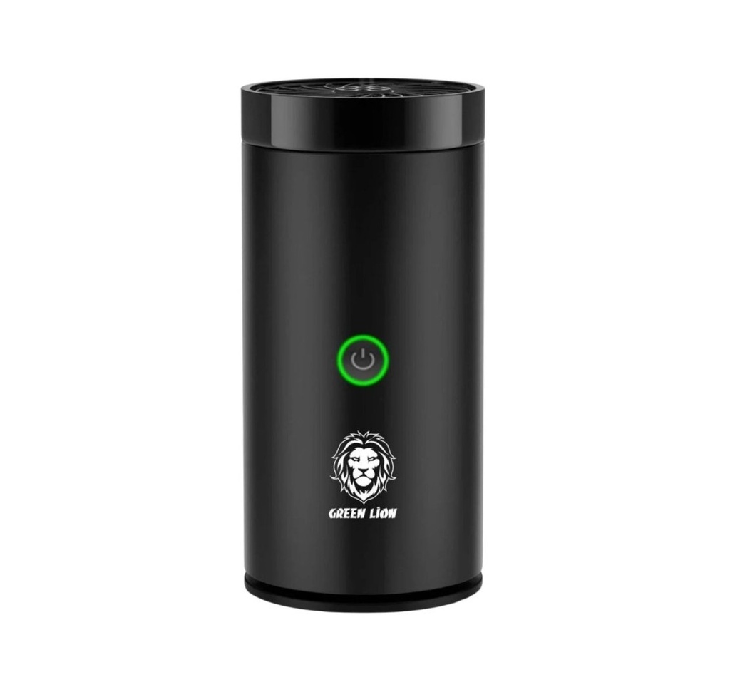 Green Lion Smart Bakhour Electric Rechargeable  Car Incense Burner - Black