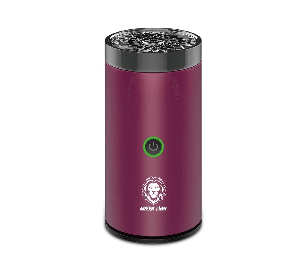 Green Lion Smart Bakhour Electric Rechargeable Car Incense Burner - Red