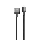 Green Lion USB-C to MagSafe 3 Magnetic Charging Cable - Black