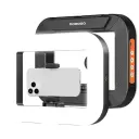 Porodo Lifestyle Handheld Ring Grip phone vlogging light - Black