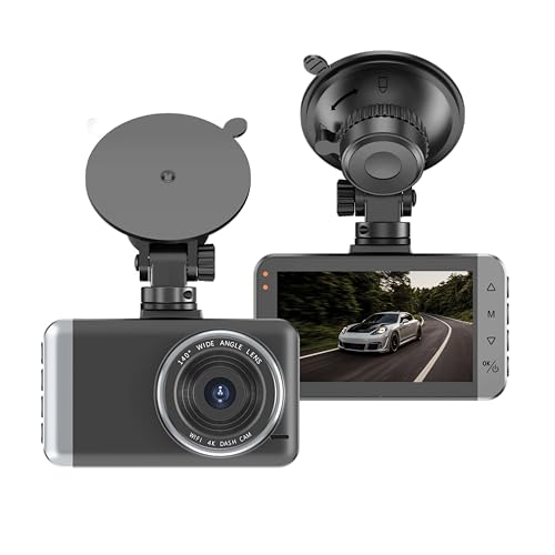 Green Lion Dash Cam Pro Front and Rear - Black