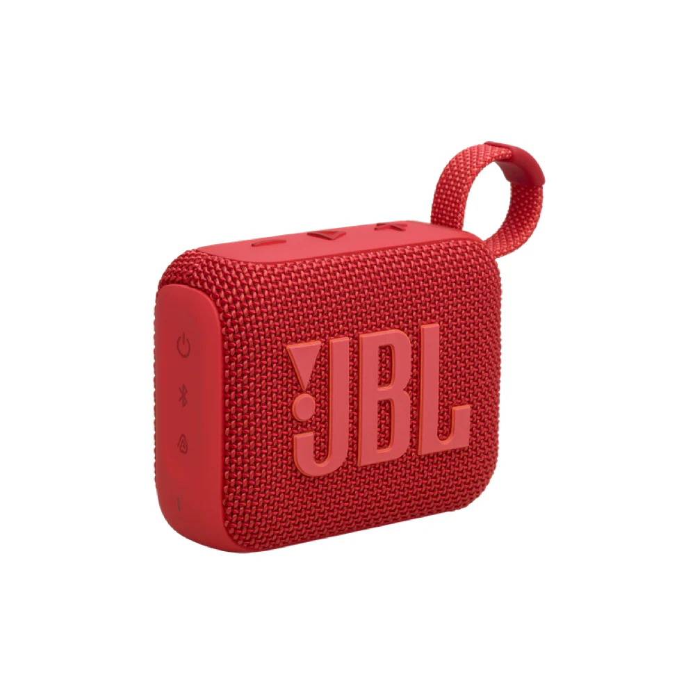 JBL Go 4 Portable Bluetooth Speaker - Red