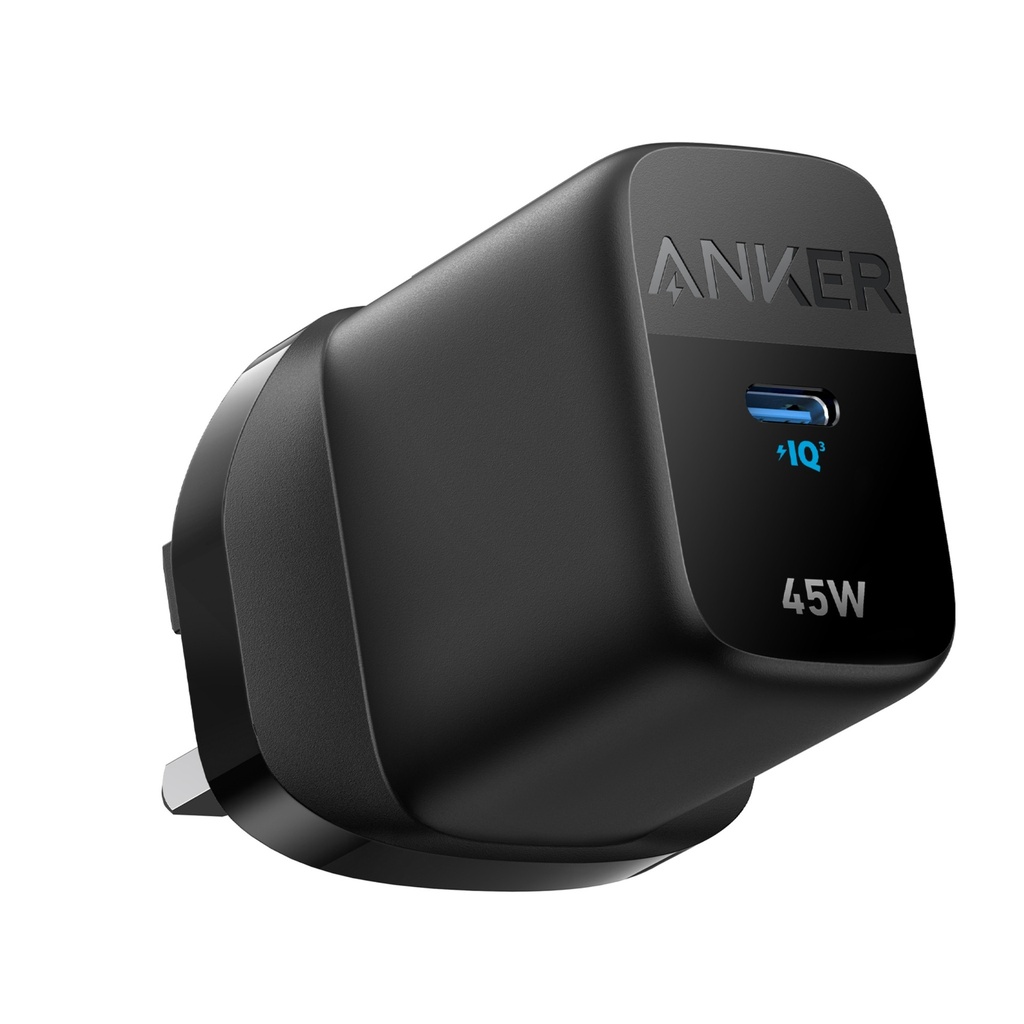 Anker 313 USB-C Super Fast Charging Ace Charger 45W - Black