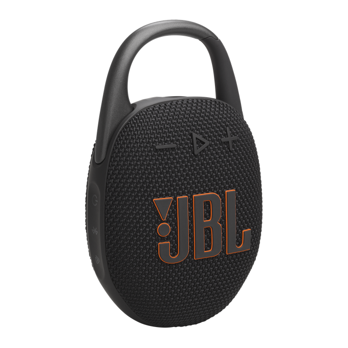 JBL Clip 5 Portable Bluetooth Speaker - Black